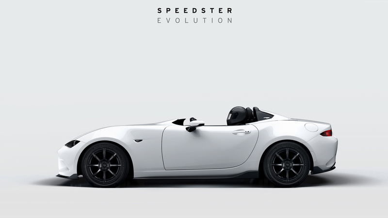 supercar, convertible, Mazda MX-5 Speedster Evolution, no people, copy space, studio shot, transportation, car, motor vehicle, text, luxury, mode of transportation