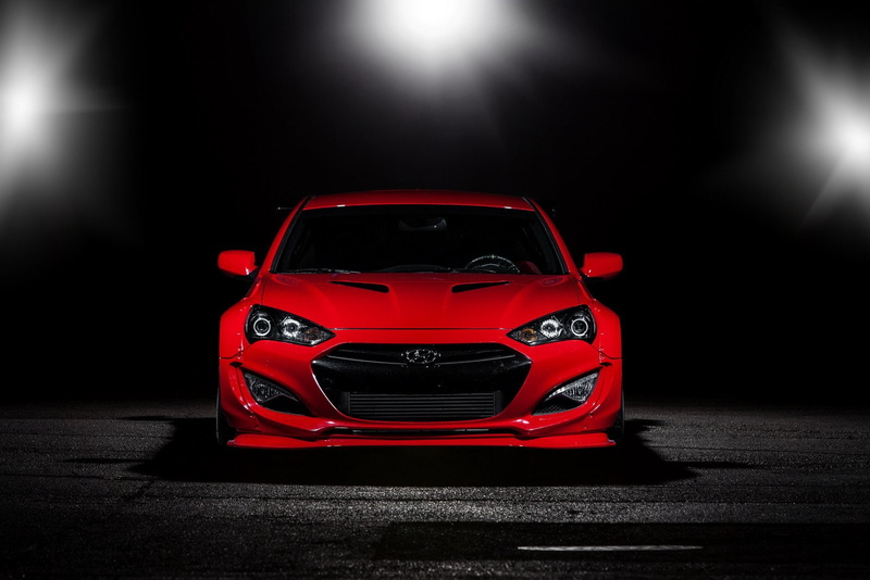 racing, tuning, sema, genesis, hyundai, cars, 2014, 720P, coupe