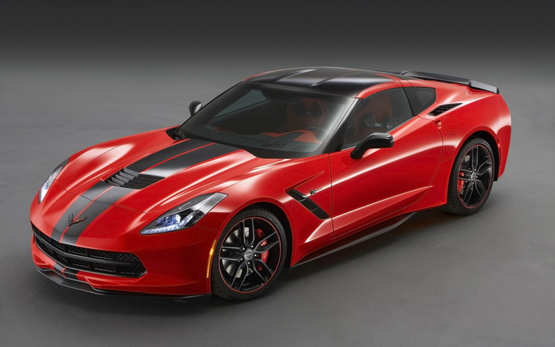 red, 2013, sema, pacific, coupe, chevrolet, concepts, 2K, corvette, cars, black