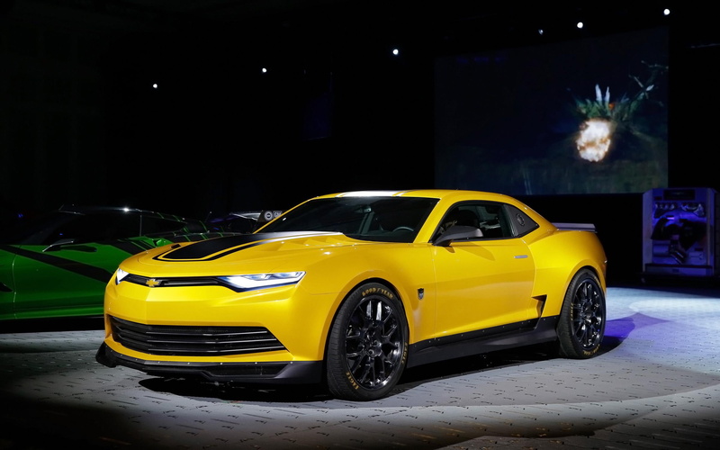 chevy, 2013, sema, concept, 2K, yellow, camaro, chevrolet, cars
