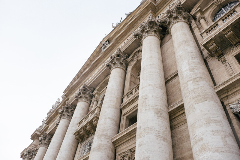 travel, italy, Basilica di San Pietro, monument, day, ornate, art and craft, architecture, tourism, travel destinations, famous Place, colonnade, nature