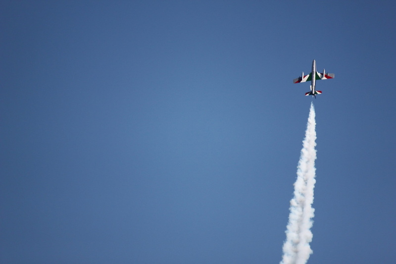 Frecce Tricolori, Italian Air Force, Contrails, 1080P, Aermacchi MB 339