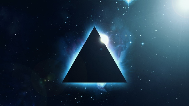 symbols, 1080P, space, bashar, space art, digital art, essassani, triangle
