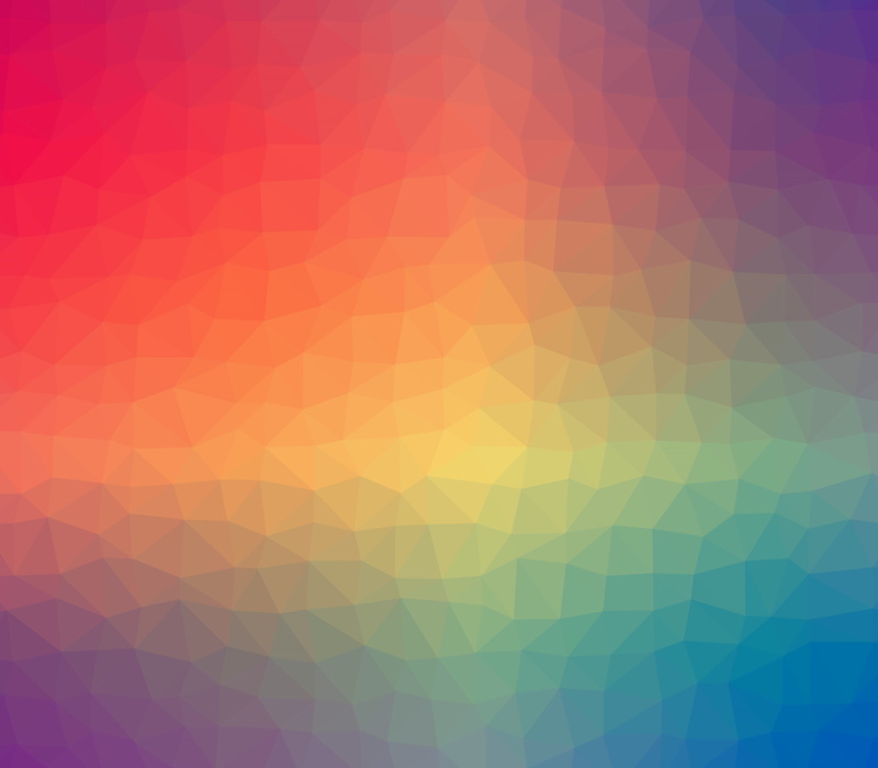 2K, colorful, gradient, triangles, polygon, shapes