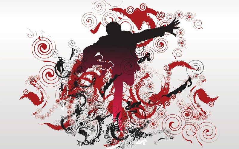 Vector, Music, Design, Guy, 2K, Spiral