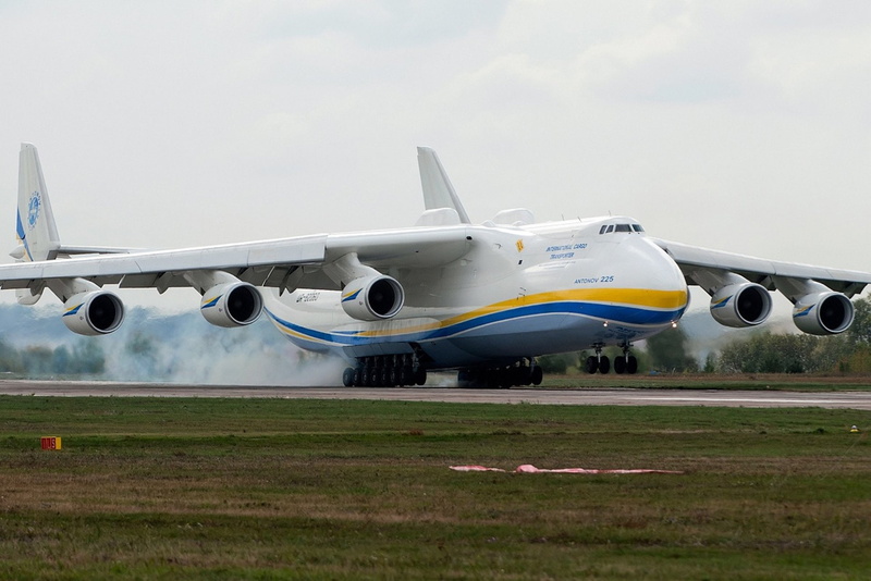 aerospace industry, no people, travel, sky, Antonov AN-225 Mriya, air vehicle, plane, grass, airport, Aircrafts, airport runway, outdoors, commercial airplane