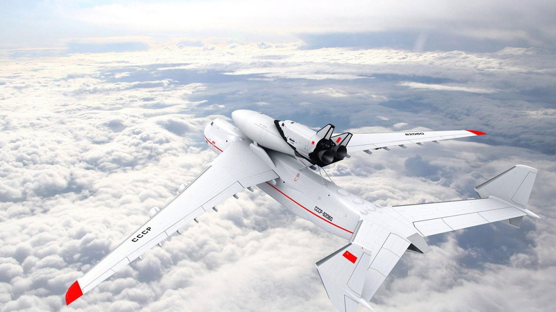 aircraft, an-225 mriya, 1920x1080, mriya, airplane, white, 1080P, antonov
