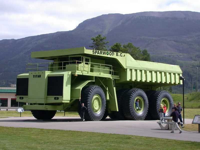1600x1200, 720P, biggest truck in the world terex titan