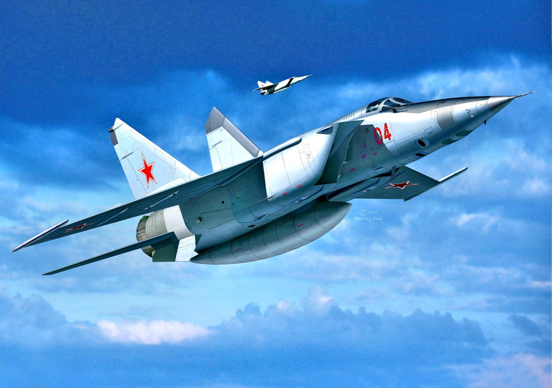 THE SOVIET AIR FORCE, Electronic reconnaissance aircraft, The MiG-25, 2K, Supersonic aircraft, MiG-25РБТ, Tall