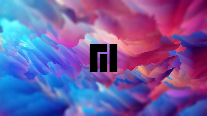 Manjaro, minimalism, paint brushes, abstract, 1080P, Arch Linux, colorful, Linux, paint splash