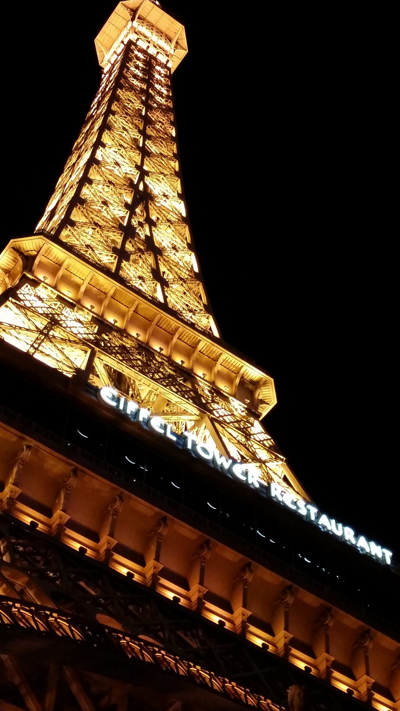 Paris, low angle view, building, belief, hotel, night, architecture, no people, illuminated, travel destinations, Hotel Paris, eiffel tower, sky, gold colored