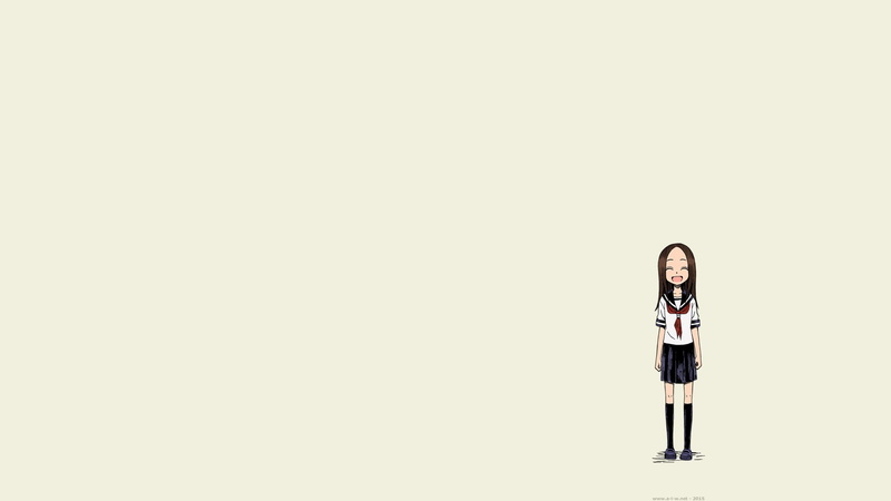 1080P, San, Karakai Jouzu no Takagi, Takagi, Souichirou Yamamoto, schoolgirls, anime, School Uniform, Anime Girls, Long Hair, Manga