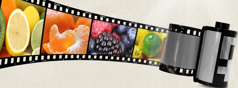 multi colored, close-up, 1080P, citrus fruit, photo strip, no people, high angle view, food, negative, photo film, fish, raw food, freshness, photo time line