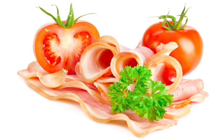 strips, dinner, healthy Eating, red, vegetable, cut, isolated, 4K, white Background, gourmet, cooking, lunch, pepper, fruit, leaf, meat, garlic, raw, tomato