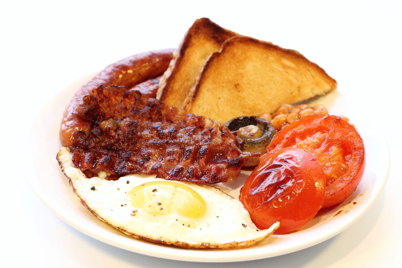 indoors, english breakfast, breakfast, toast, egg, cooking, fried egg, plate, dish, freshness, food, side, cut out, wellbeing, fried, seafood, sausage
