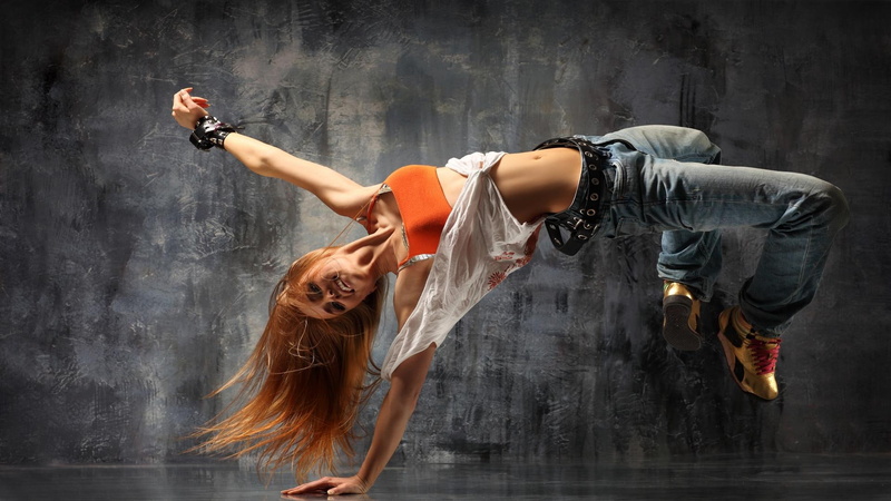 dance, white, orange, blouse, woman, dancing, girl, photo, 1080P