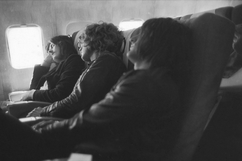 Band (Music), technology, sitting, women, communication, indoors, people, looking, computer, males, adult, wireless technology, transportation, business