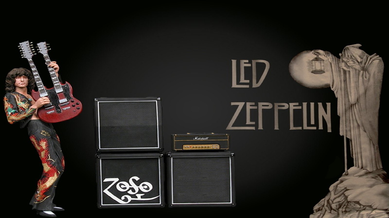 Band (Music), Led Zeppelin, Jimmy Page, 720P, Rock (Music)