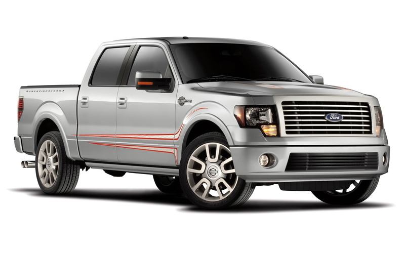 Ford F150, 1080P, harley, davidson, ford, f, side, angle