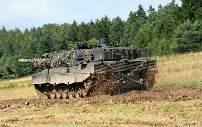 weapons, Leopard 2 A6, tank, 4K