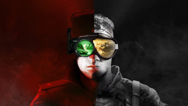 red, video game art, Command and Conquer, strategy games, face, night vision goggles, portrait, 1080P, uniform, video games, smoke, camouflage, artwork