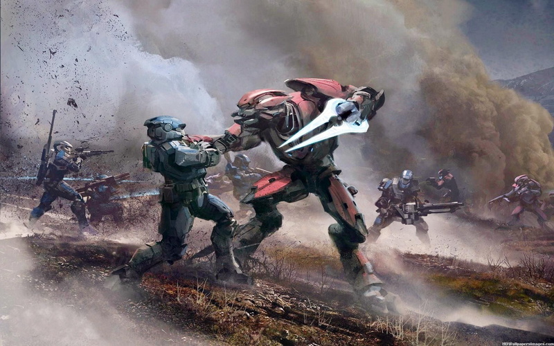 fighting, 1080P, 1920x1200, halo, Reach, images