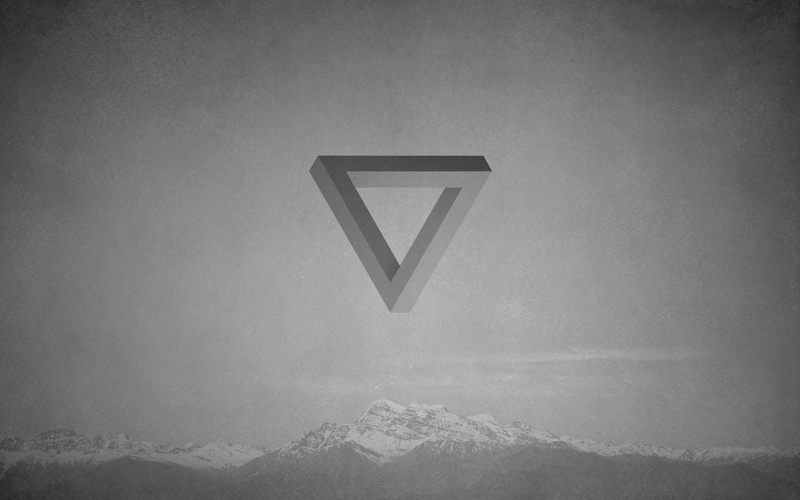 2560x1600, minimalistic, penrose triangle, triangle, the penrose triangle, 2K