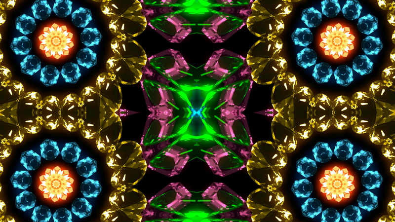 Pattern, 1080P, Colors, Kaleidoscope, Digital Art, Abstract, Artistic