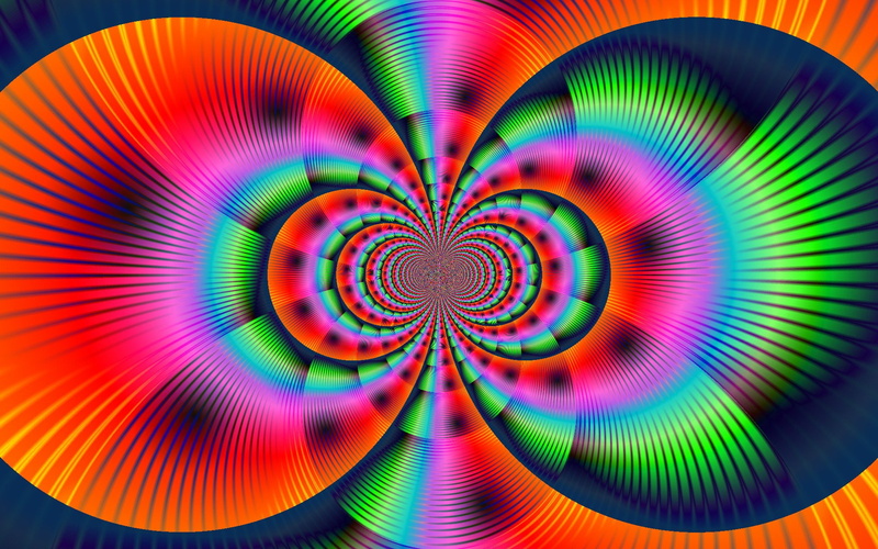 Circle, Kaleidoscope, Psychedelic, Colors, 1080P, Rainbow, Abstract, Artistic, Digital Art