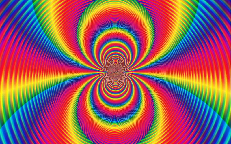 Rainbow, Circle, Abstract, Colorful, Kaleidoscope, Artistic, Illusion, Colors, 1080P, Bright, Psychedelic