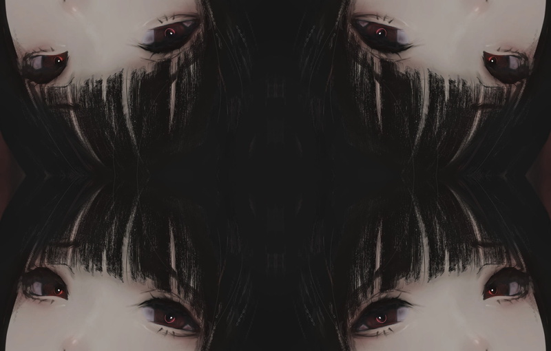 Anime, Kakegurui, Kaleidoscope, Yumeko Jabami, 1080P