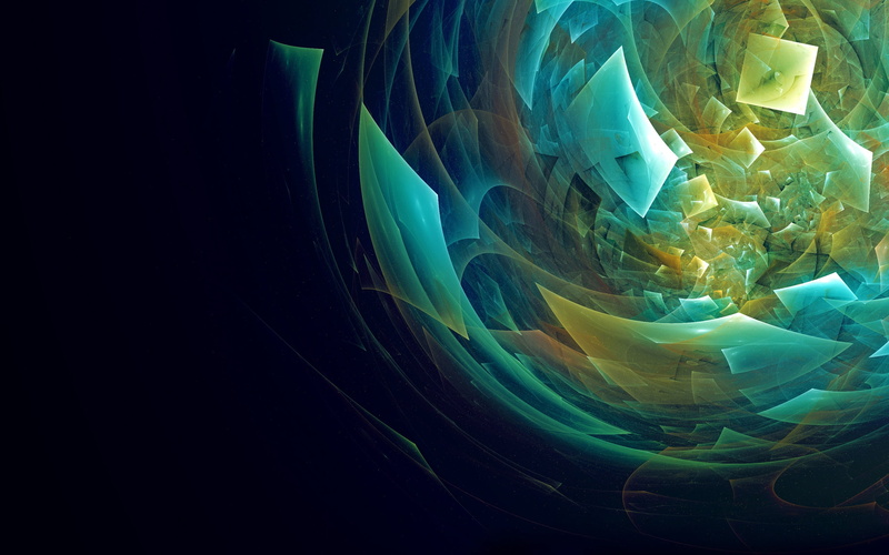 shape, kaleidoscope, photographic Effects, beauty in nature, abstraction, close-up, Pattern, geometric Shape, blue, water, digital, bright, computer Graphic