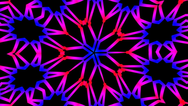 1080P, Pattern, Kaleidoscope, Digital Art, Abstract, Colors, Neon, Psychedelic, Artistic