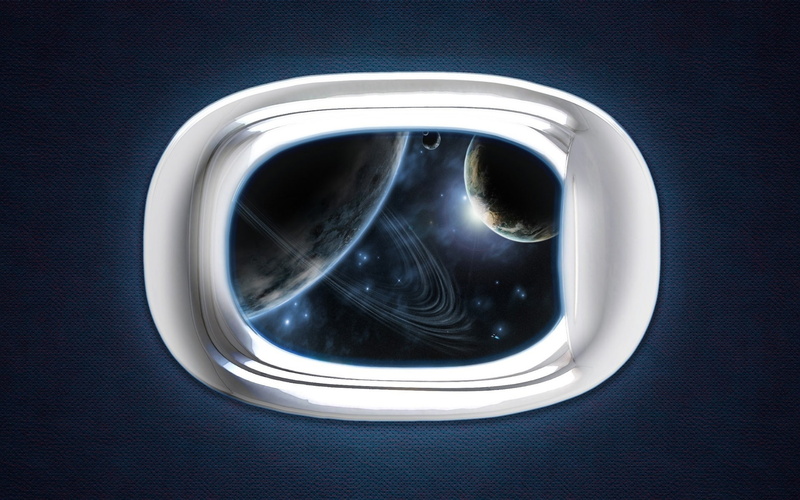 sky, travel, space, 1080P, window, planets