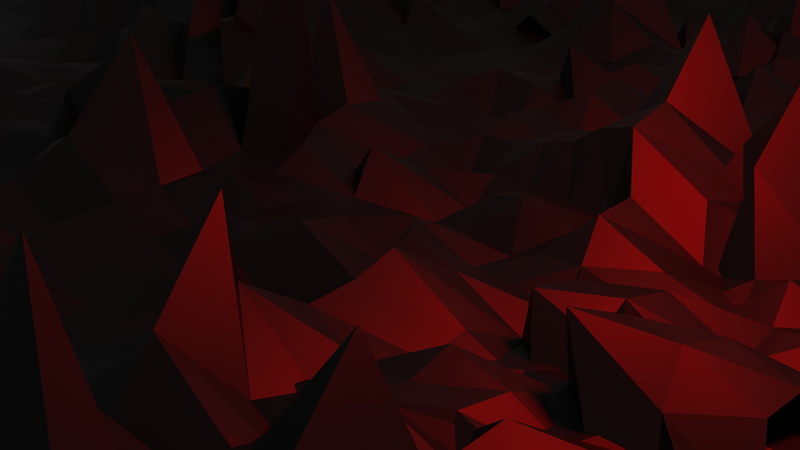 low poly, 3D Abstract, 4K, Blender, poly, polygon art