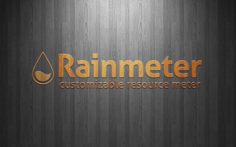 Colors, Customization, Wood, Rainmeter, 1080P, Technology, White