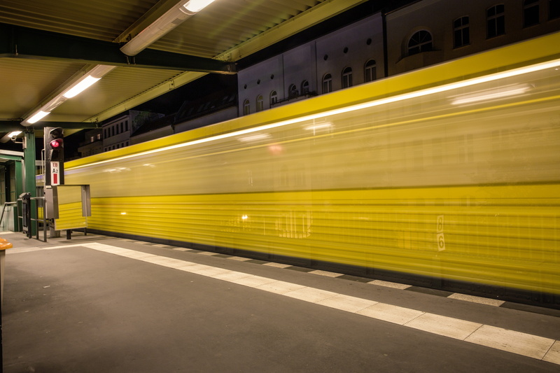 middle, europe, illuminated, german, subway station, museum island, empty, rail transportation, road crossing, ubahn, berlin, destination, eberswalder str