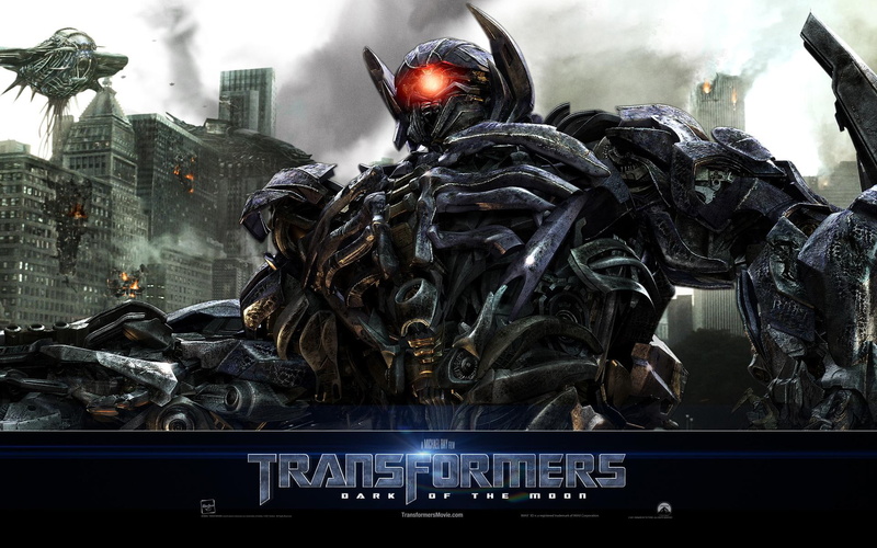 moon, 1080P, dark, transformers, poster, trasnformers, shockwave