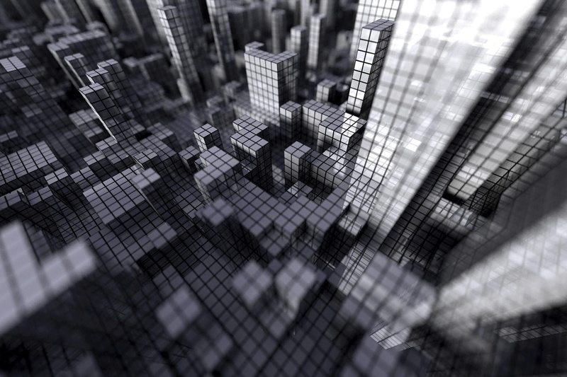 day, nature, modern, wire mesh, concepts, rise, close-up, built structure, finance, futuristic, three Dimensional, outdoors, geometric Shape, digitally Generated Image