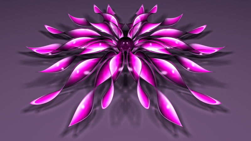 1920x1080, floral, 3D, 4k 3d pics, 1080P