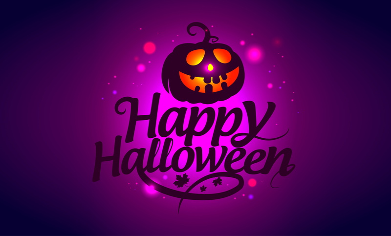 Happy Halloween, 4K, 4K