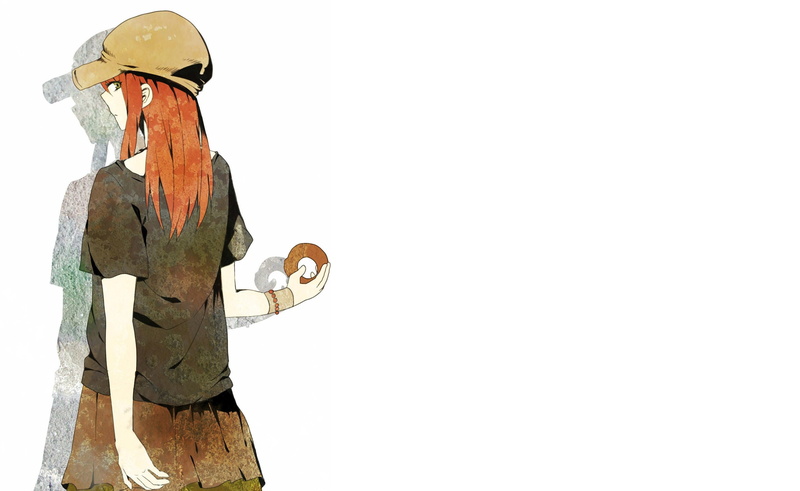 vocaloid, white, artifacts, jpeg, 2K, luka, donut, hole, megurine