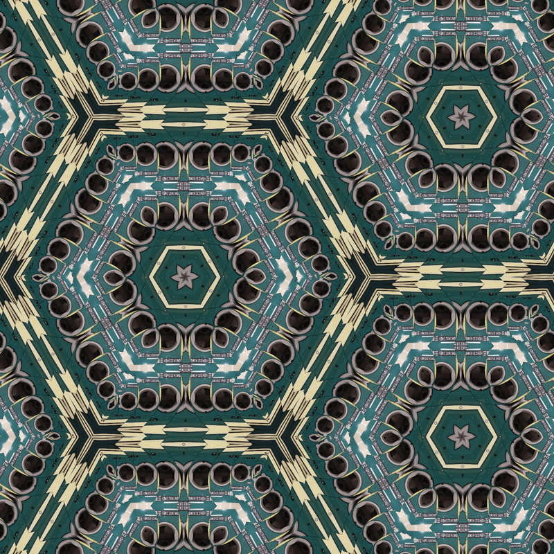 architecture and art, abstract, built structure, hexagon, creative, kaleidoscope, color, cupola, building, shapes, geometric shape, lines, repetition, picturesque
