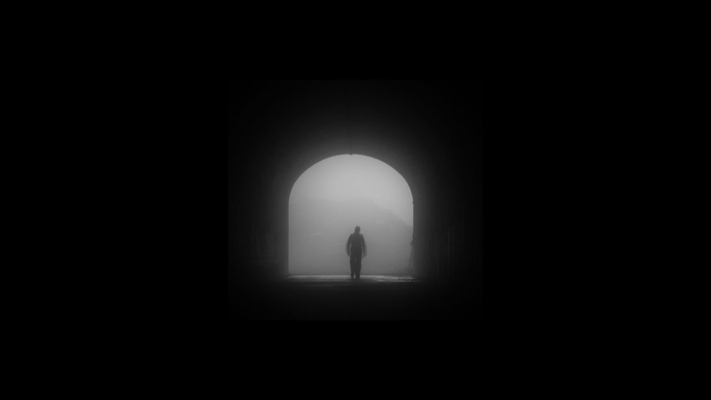 minimalism, mist, tunnel, monochrome, 1080P