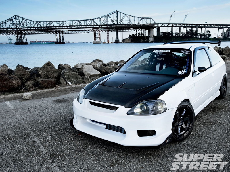 coupe, 720P, civic, tuning, sedan, honda, type-r, cars, japan