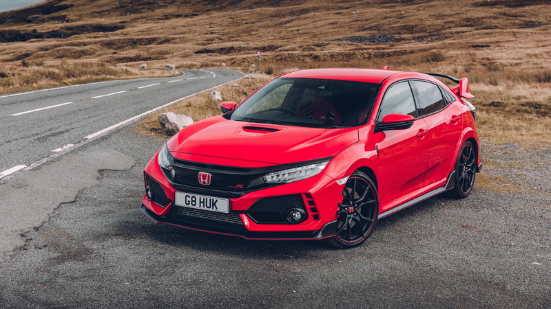 2017, 4K, Civic, Honda, Type