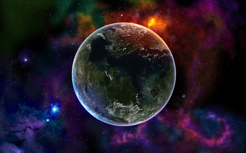 Earth, 1080P, Backlight