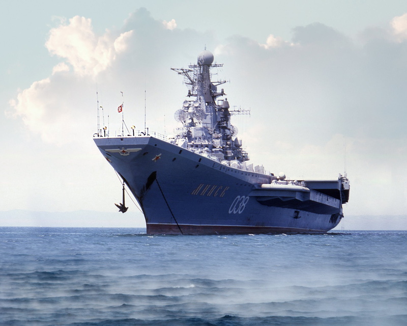 Russian Navy, 1080P, Warships, Warship, Aircraft Carrier, Soviet aircraft carrier Minsk
