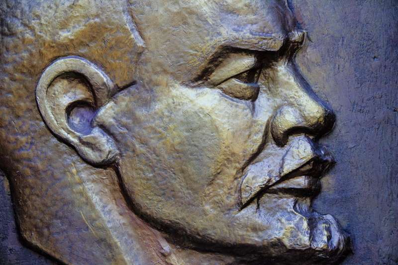5K, religion, craft, red, architecture, communist, the leader, no people, creativity, lenin, outdoors, statue, communism, day, sculpture, the past, the ussr