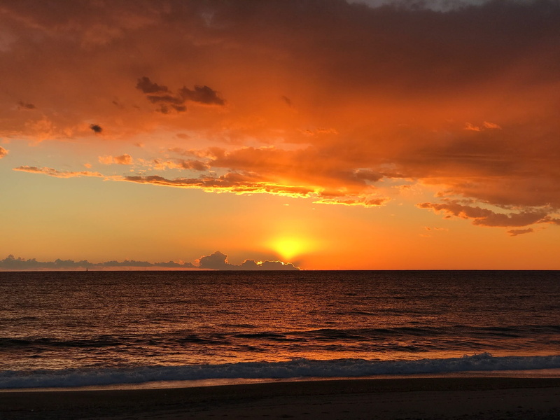 nature, seascape, cloud - sky, scenics - nature, beauty in nature, tranquil scene, idyllic, Sunset, beach, Sun, no people, Cabo De Gata, sky, 1080P, orange color